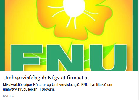 Samrøða í Góðan morgun Føroyar um tiltakið í Leirvík